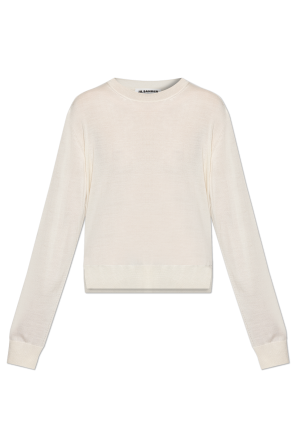 トップス All 02 / SWEATER / COTTON LILLUSORY Women's Quarter Zip Striped Oversized Sweater 2025